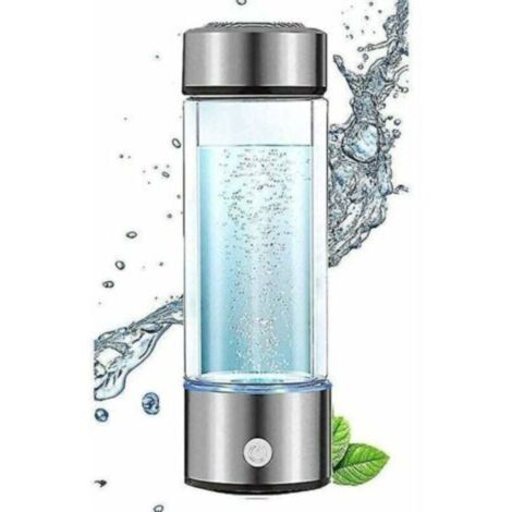 Déstockage Bouteille d'eau de générateur d'hydrogène, véritable bouteille de machine de fabricant d'ioniseur de générateur d'eau riche en hydrogène moléculaire avec technologie de chambre Spe