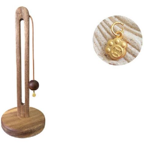 Porte-Rouleau d'essuie-Tout Debout en Bois d'acacia , Support pour Rouleaux Standard et de Taille , pour Cuisine et Table à Manger , Plan de Travail (1/5)