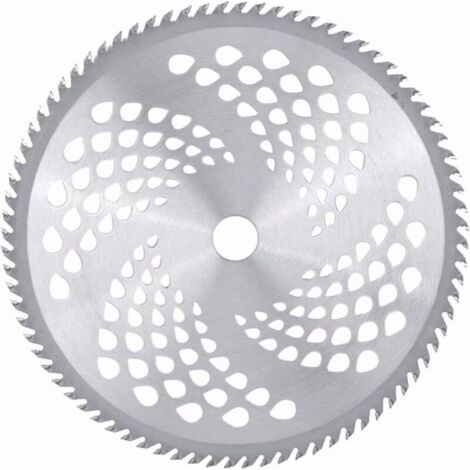 Lame de débroussailleuse en alliage de carbure de 25,4 cm pour désherbeur, 3 lames de désherbage Lame de coupe-herbe Lame de scie circulaire Lame de débroussailleuse 40T, 60T, 80T (1/5)