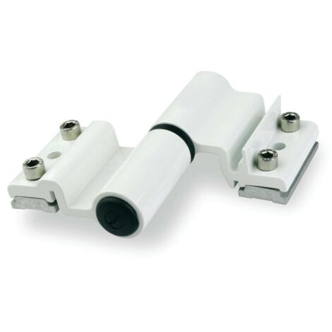Fapim – Paumelle à clamer aluminium pour porte lourde – Charge maximale 80 kg – Installation facile sans usinage – 5520A32