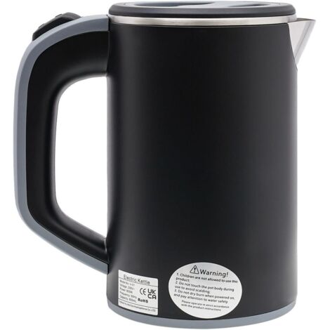 BOUILLOIRE ELECTRIQUE,WHITE--Bouilloire à eau en acier inoxydable 2,5 l