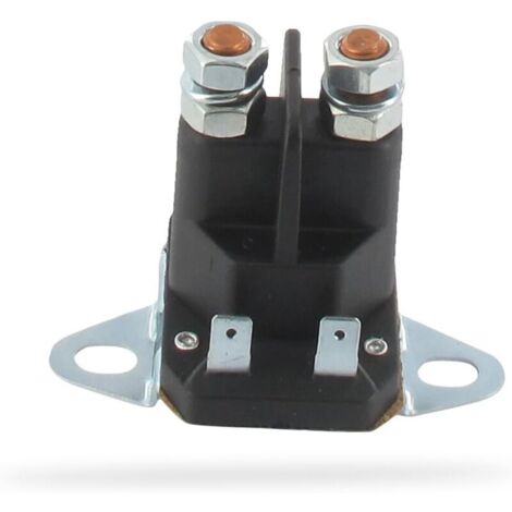 Relais De Démarreur - Pièce De Remplacement Adaptable Pour Modèles Tondeuse Castelgarden TC102 et TCP122 - Pièce D'Origine 18736110/0,18736100/0, 118736110, 118736113/0, 118736110/0 (1/5)