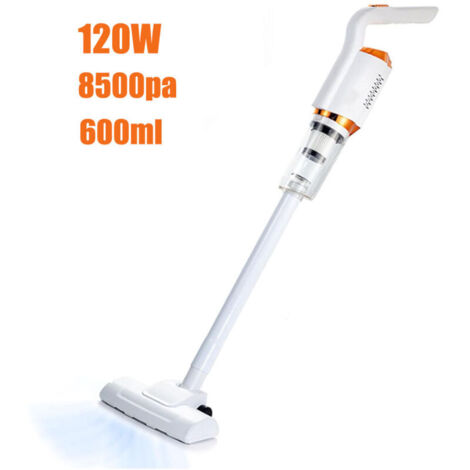 Zoternen Aspirateur Balai sans Fil 120W/8500pa, Aspirateur sans Fil Puissant,  600ml, pour Sols Durs/Tapis/Les Poils d'animaux