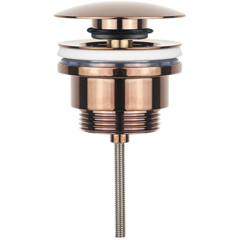 BONDE DE LAVABO UNIVERSEL CLIC-CLAC REA GOLD--or rose