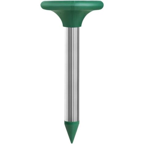 Ultrason Répulsif Oiseaux Exterieur Solaire Repulsif Souris Animaux Expulser Dispositif pour Jardin Protéger Votre Ferme Cour Pelouse Patio (Vert)