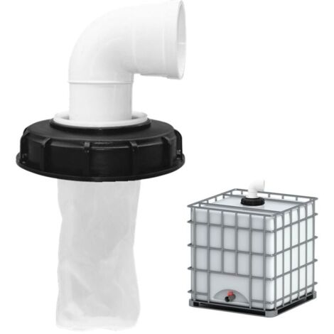 Filtre À Couvercle IBC 90°, Accessoires De Réservoir Couvercle de Réservoir IBC en Nylon 165mm Couvercle De Filtre Lavable pour Réservoir d'eau de Pluie (1/5)