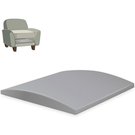 Support de coussin de canapé 50 x 50 cm, mousse de réparation de canapé, support de siège de meuble incurvé, remplacement de réparation de canapé haute densité pour canapé, canapé