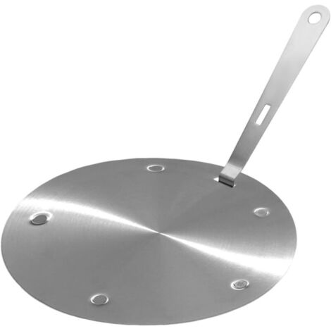 plaquee d'adaptateur à induction - Terte de cuisson à induction plaquee de convertisseur Adaptateur d'intégration en acier inoxydable Plaques de hob mijotées du convertisseur Diffuseur Disque