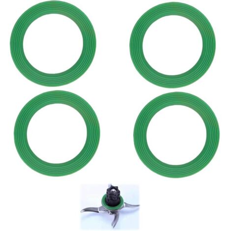 4 Pièces Joint de couteau compatible avec Thermomix TM5 TM6 Couteau de mélange de robot de cuisine, Bague de Rechange compatible avec TM5 TM6 Accessoires