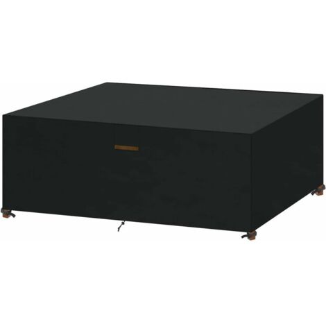 Housse de protection imperméable pour salon de jardin – Tissu Oxford 120 gr/m² – Dimensions 185 x 120 x 70 cm – Résistante aux UV
