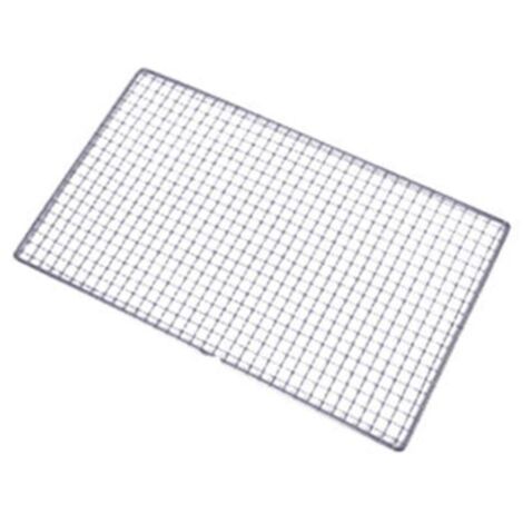 Barbecue Grill, Grill en Acier Inoxydable, Grill, Grill de Remplacement, Camping, Grill d'extérieur, Outil de Pique-Nique (Dimensions: 26 x 44 cm)