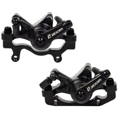 Jusch – Set de 2 disques de frein avant/arrière 160/180 mm – Acier inoxydable – Force de freinage sur deux parties – Compatible scooters Kugoo (1/5)