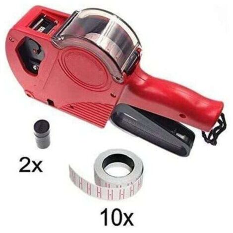 Label, Label gun 1 line 8 characters retail price label gun kit with 10 ...