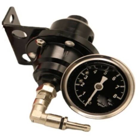 Adjustable aluminum alloy fuel pressure regulator, adjustable