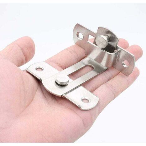 90-degree right-angle door locking loops, curved locking bolts, sliding ...