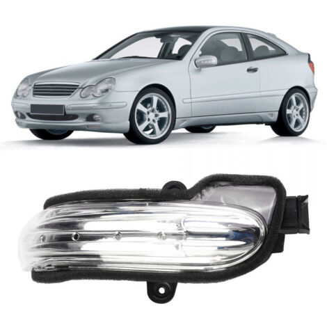 Feu Clignotant Rétroviseur Gauche Jaune A2038201521 Pour Mercedes Benz W203 2004-2007