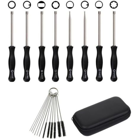 Set of 12 carburetor adjustment tools with screw drivers for small 2 ...
