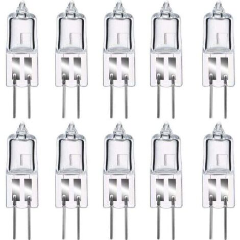G4 Halogen Bulbs, G4 12V 20W Halogen Pin Base Lamp, 2800K Warm White ...