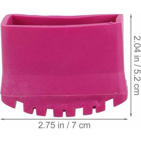 Rubber Ladder Tips Set of 4 anti-slip rubber protective tips for folding ladders, manual ...