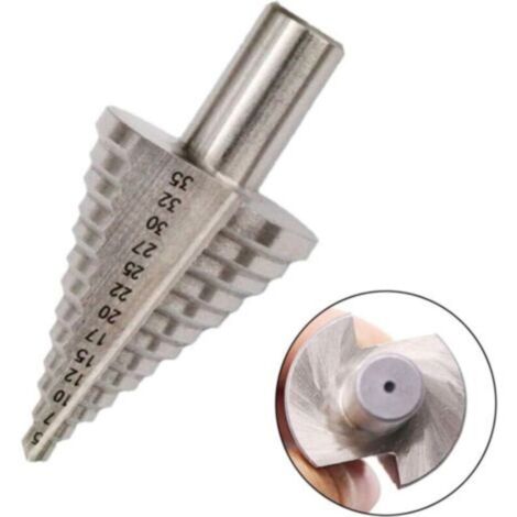 13-step 5mm-35mm HSS Step Drill Bit 4241 Step Drill Bit Titanium Hole ...