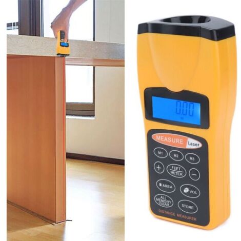 Rangefinder, portable ultrasonic distance meter, laser rangefinder ...