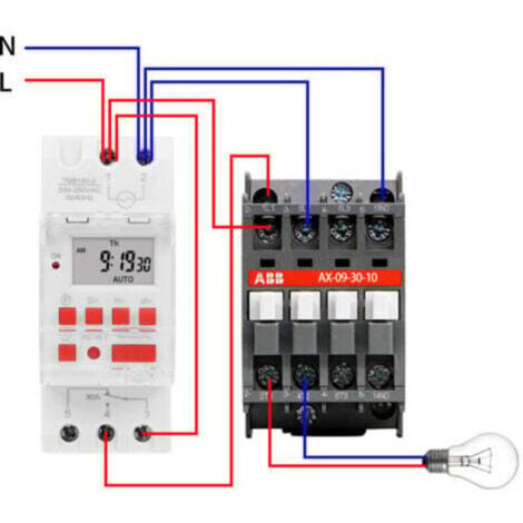 TM919B Timer Switch, Automatic Cycle Time Controller, Time Delay Switch ...