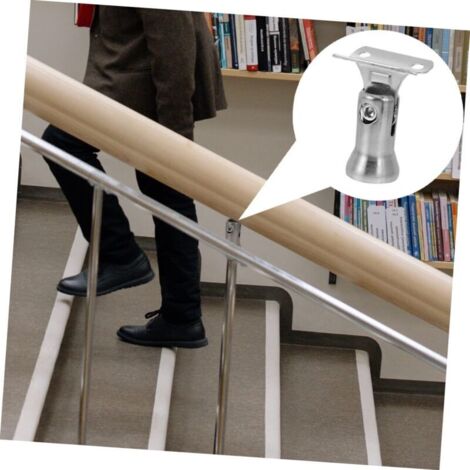 Support Point Stair Railing Pieces Stair Railing Brackets, Stair Rail Supports, Wall-Mounted ...