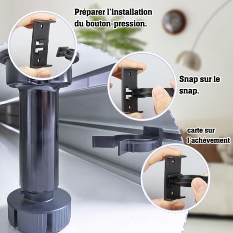 10 Pieces Kitchen Baseboard Clips, Kitchen Baseboard Fixings with ...