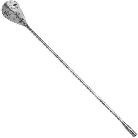 Agitateur Bar Longue Cuillère De Bar 30cm Acier Inoxydable - Agitateur Cocktail Longue Poignée - Forme Larme Ustensile Bar