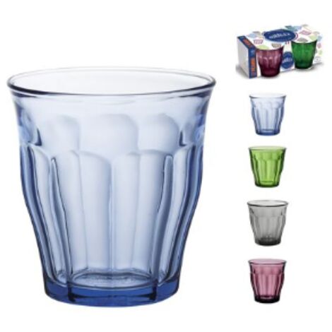 4 x verres PICARDIE 25cl - Couleurs assorties - Duralex