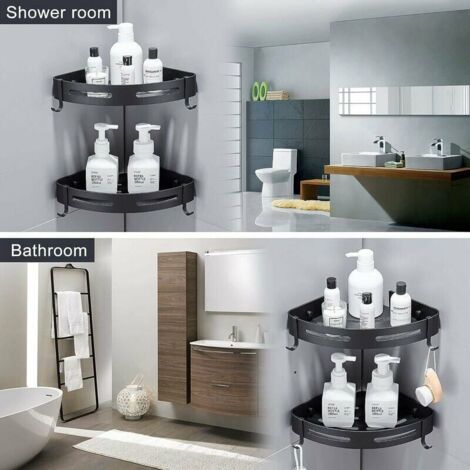 ZHUGE Etagère de Douche a Suspendre, Porte Savon Etagere Douche Sans