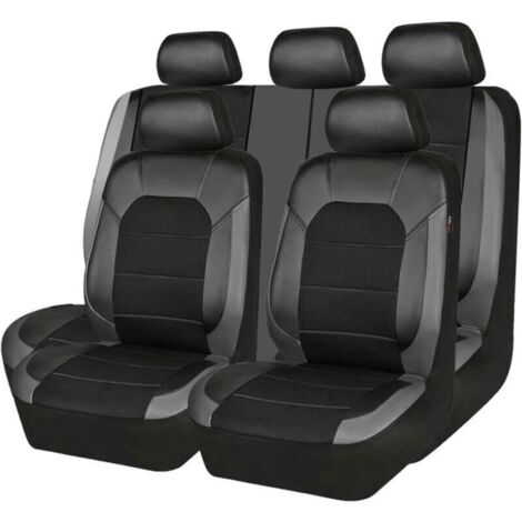 Housses de siège auto Renault Scenic 3 Mégane Sport Mégane 2 Mégane 3 Mégane II - Universelle Imperméable Gris