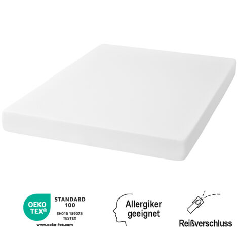 Matelas Confortable Couvre-Lit avec Particules Antidérapantes et Poignées Ergonomique Respirant et Durable Dureté H3 - Certifié Oeko-Tex 140x200cm (1/5)