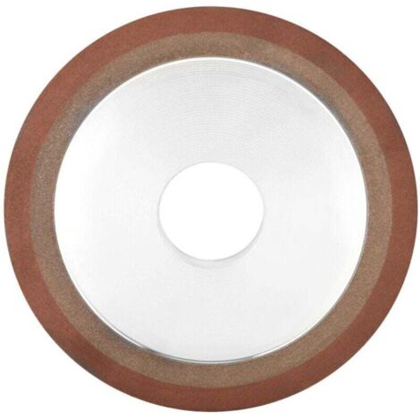 125mm OD, 32mm ID Resin Diamond Grinding Wheel, Abrasive Grinding Wheel for Grinding and Polishing Hardened Steel and Stone