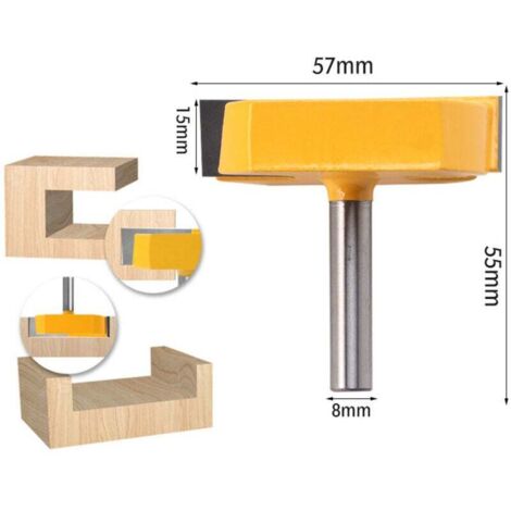 8mm Shank Router Bit, Router Bit for Router, Trimmer and Spindle ...