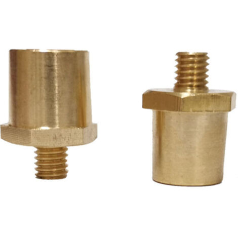 M8 Battery Post Pair of M8 Brass Battery Adapters, Battery Terminals for Lithium Car ...