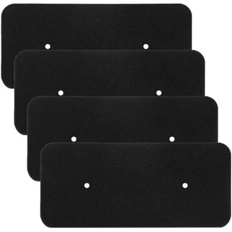 4-piece foam filter for tumble dryers, Hoover Candy 40006731. Filter for tumble dryer, foam filter for heat pump tumble dryers, 275 × 125 × 10 mm
