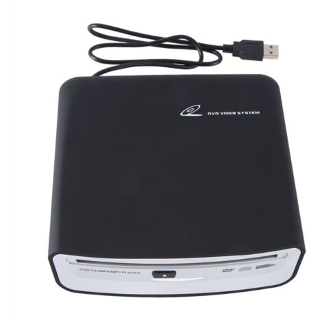 Universal Portable External CD Player for Car, Plugs into Laptop USB Port, Android TV 4.0 and Above Navigation