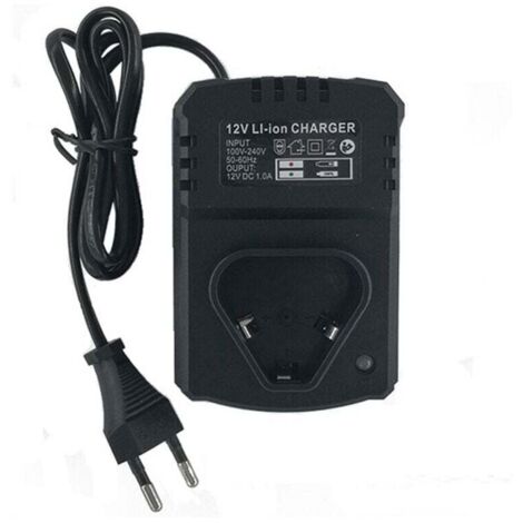 12V Electric Drill Charger, 110-240V Lithium-Ion Battery for Power Wrench, EU Plug