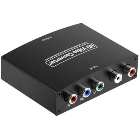 YPbPr to Component HD Converter Compatible with YPbPr+L/Raudio