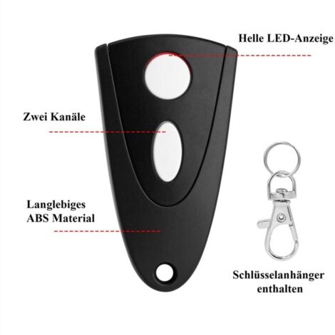 Draadloze Codeknoppen UKP-4 – Compatibel Met Novoferm En Tormatic (433 MHz), Garagedeur Opener Met Cijfercode, 4 Kanalen, IP44, Bereik Tot 50m, Eenvoudige Montage, Batterijgevoed (2x AAA)
