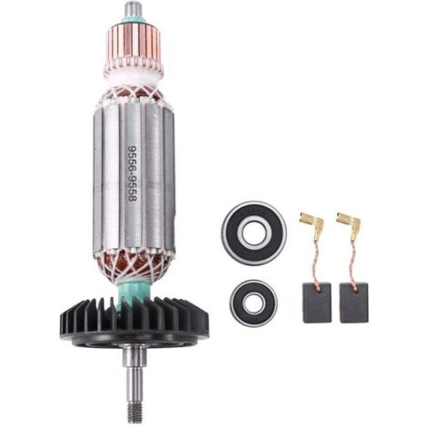 AC220V-240V Replacement Armature Rotor for MAKITune Angle Grinder 9556 9557 9558 9556NB 9556HN 9557NB 9557HN 9558NB 9558HN