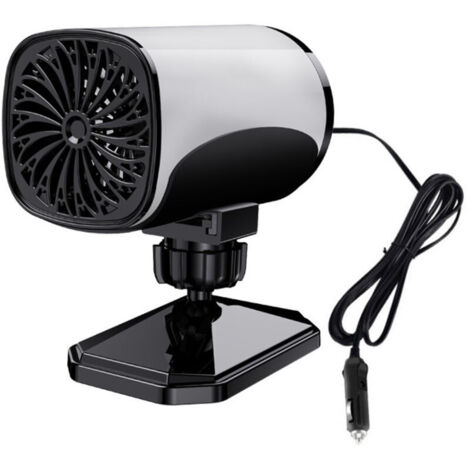 12V Mini Fan Heater, Energy Saving Fan Heater, USB Rotating Electric Air Heater Fan, with 360 Degree Rotating Stand, Quiet and Economical Auxiliary Heater
