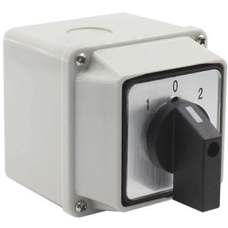 Sélecteur Came Rotatif 32A 3 Positions 24 Bornes 380V - Inverseur Universel