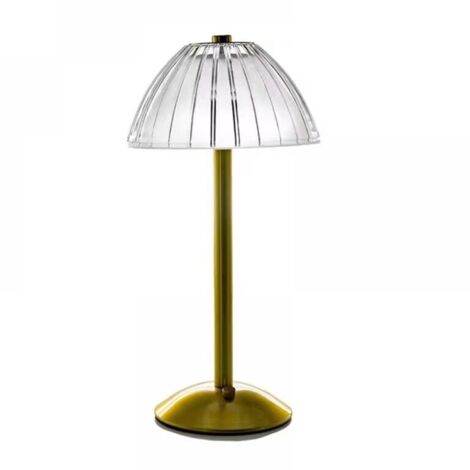 Lampe de bureau LED sans fil à intensité variable avec batterie, 3 couleurs de lumière, lampe de chevet pour salon et chambre