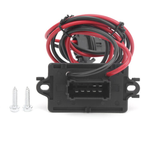 SJLERST Blower Motor Resistor, Heater Blower Motor Resistor 7701207876, suitable replacement for Renault Scenic MK II/Grand
