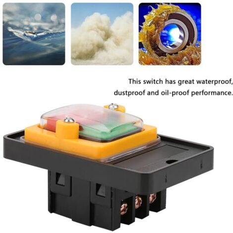 Push-button switch for concrete mixer, waterproof push-button switch ...