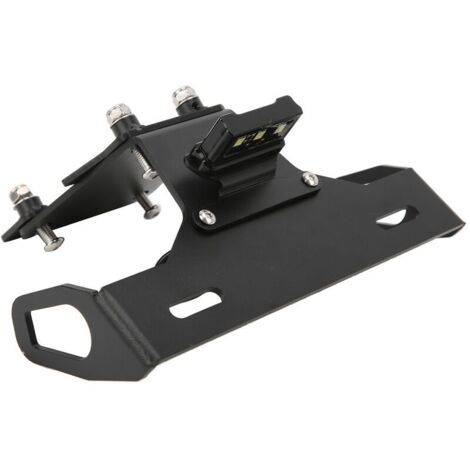 Motorcycle license plate bracket with LED light replacement for Kawasaki Z900 2017-2021