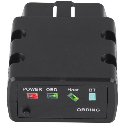 Car Scanner, KW902 OBDII Bluetooth 3.0 Car Scanner Diagnostic Tool Fault Detection for Android (Black) (1/4)