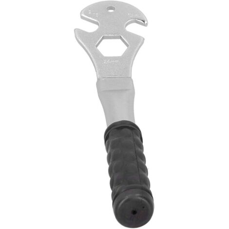 Bicycle pedal wrench, 15/24mm pedal removal and installation tool for mountain bikes and road bikes, professional bicycle repair tool